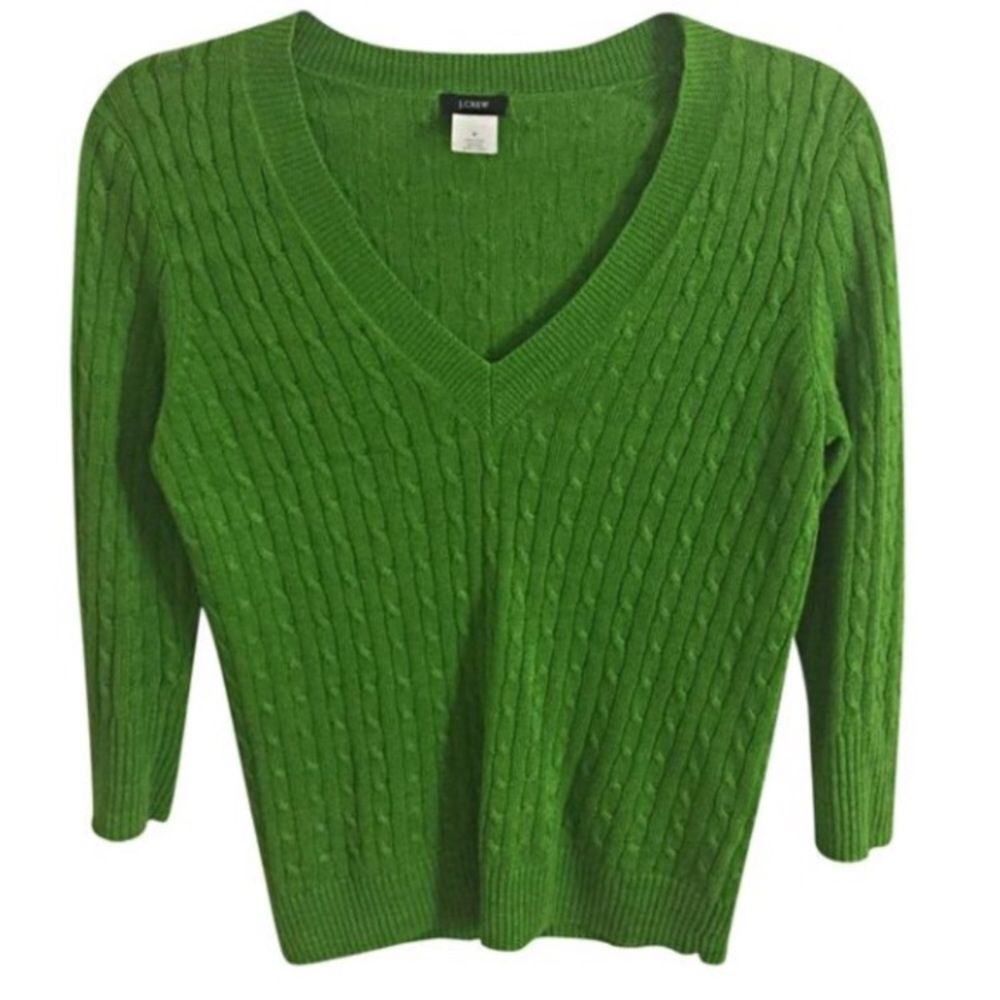 Sale. J. Crew 100% linen v neck sweater